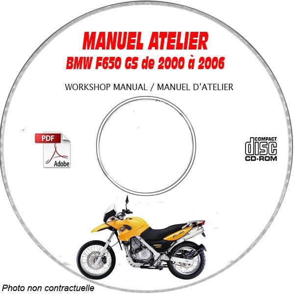 F650 GS 07-11 Manuel Atelier CDROM BMW