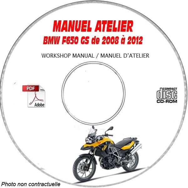 F650 GS -00  Manuel Atelier CDROM BMW Revue technique