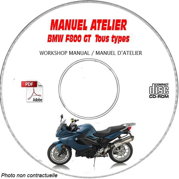 F 800 GT -13 Manuel Atelier CDROM BMW