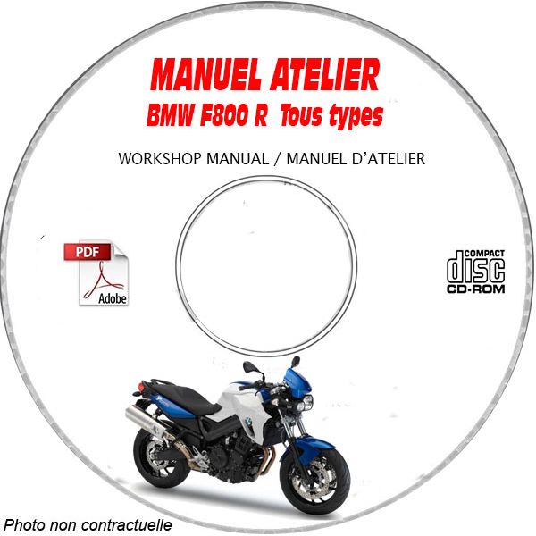 F800 R 11-13 Manuel Atelier CDROM BMW