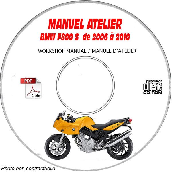 F800 S 07-10 Manuel Atelier CDROM BMW