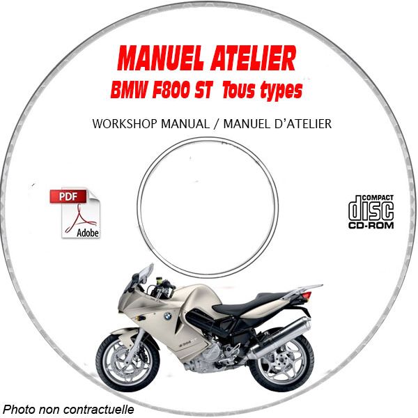 F800 ST 07-10 Manuel Atelier CDROM BMW