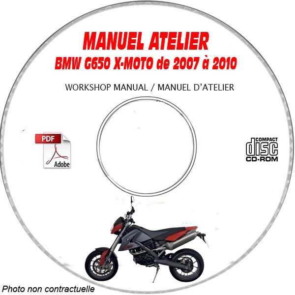 G650 XMoto 07-10 Manuel Atelier CDROM BMW