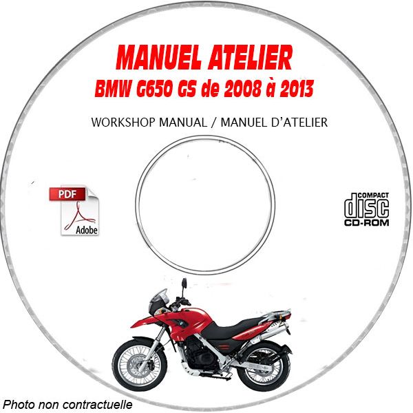 G650 GS 08-13 Manuel Atelier CDROM BMW