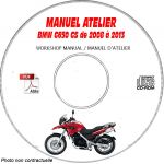 G650 GS 08-13 Manuel Atelier CDROM BMW