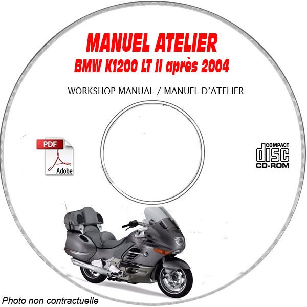 K1200 LT 04-   Manuel Atelier CDROM BMW FR