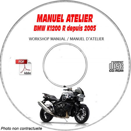K1200 R 05-10 Manuel Atelier CDROM BMW