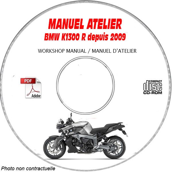 K1300 R 09-11 Manuel Atelier CDROM BMW