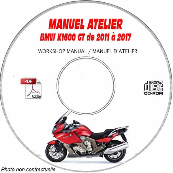 K1600 GT -13 Manuel Atelier CDROM BMW