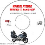 K1600 GTL -13 Manuel Atelier CDROM BMW