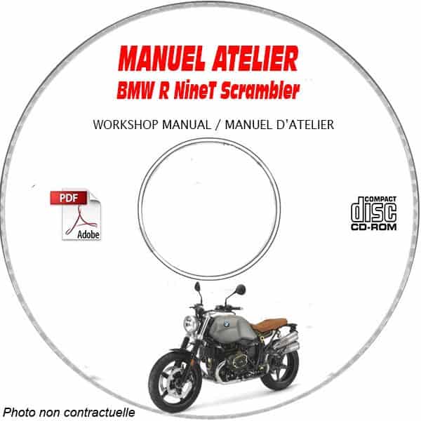 R nineT Scrambler -17 Manuel Atelier CDROM BMW