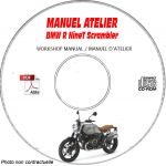 R nineT Scrambler -17 Manuel Atelier CDROM BMW