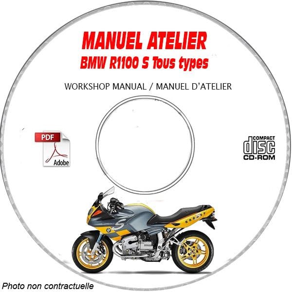 R1100 S -99 Manuel Atelier CDROM BMW