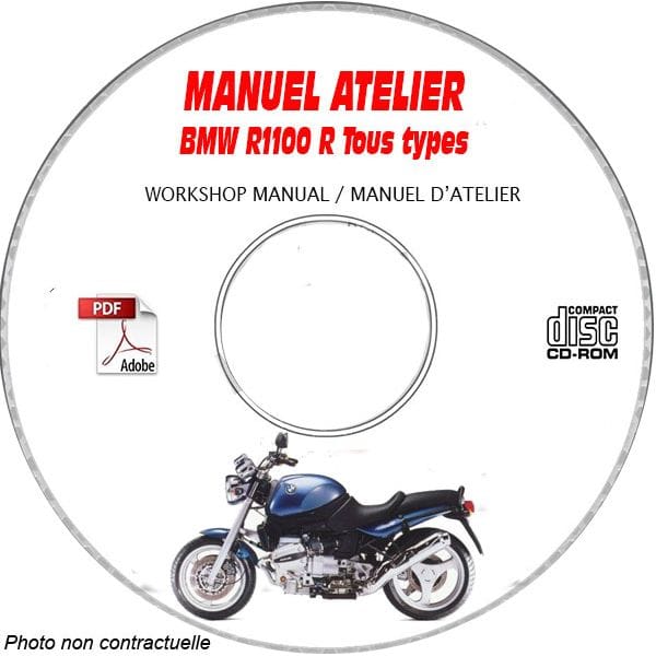 R1100 R -99 Manuel Atelier CDROM BMW