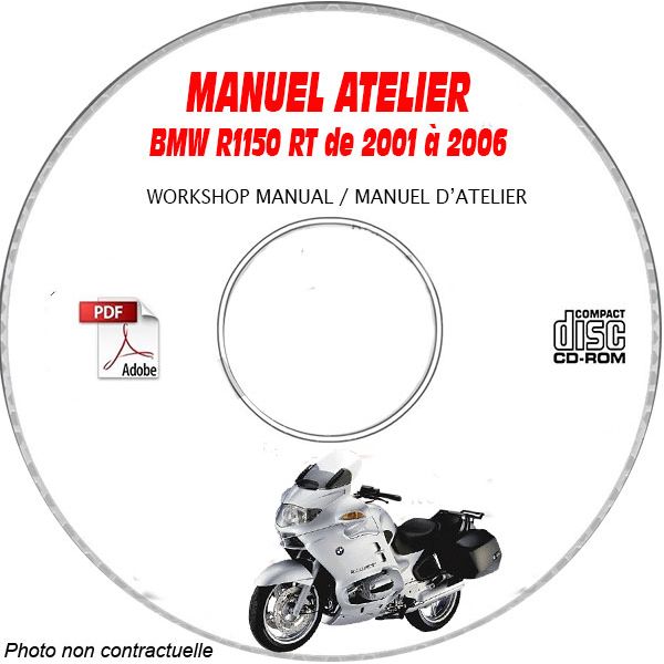 R1150 RT 01-06 - Manuel Atelier CDROM BMW
