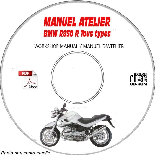 R850 R -99 Manuel Atelier CDROM BMW