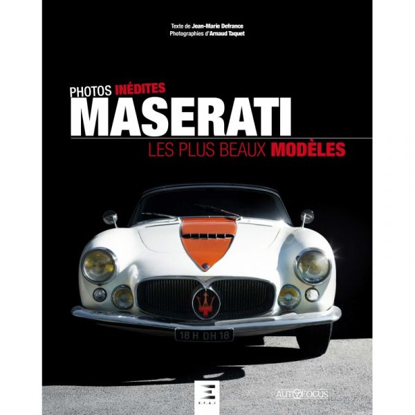 MASERATI, les plus beaux modèles - livre