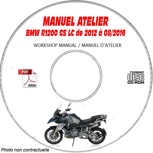 R1200 GS Adventure 05-13 Manuel Atelier CDROM BMW