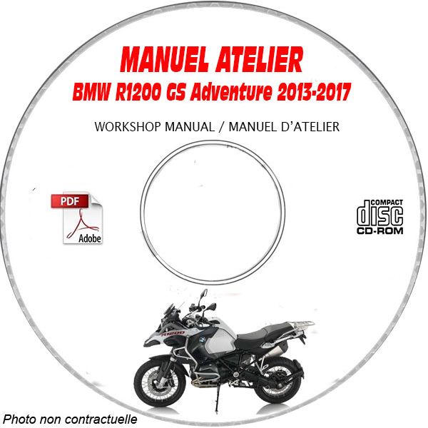 R1200 GS Adventure 10-12 Manuel Atelier CDROM BMW