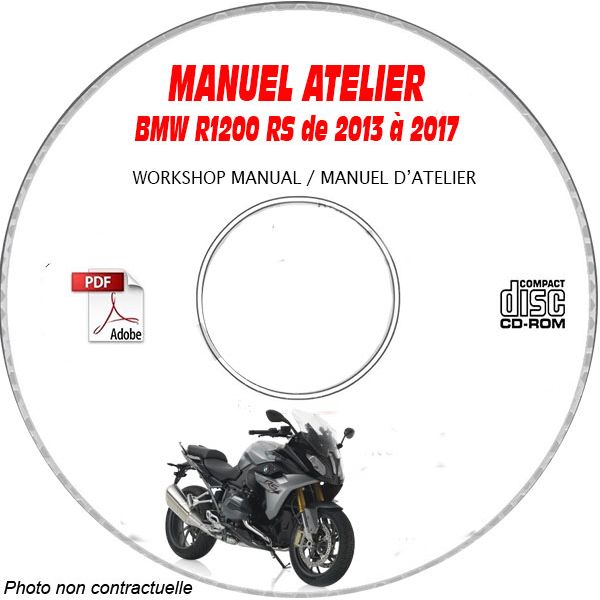 R1200 RS 14-17 Manuel Atelier CDROM BMW