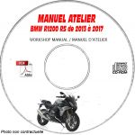 R1200 RS 14-17 Manuel Atelier CDROM BMW