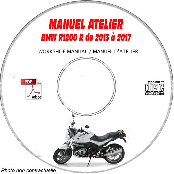 R1200 R 13-17 Manuel Atelier CDROM BMW
