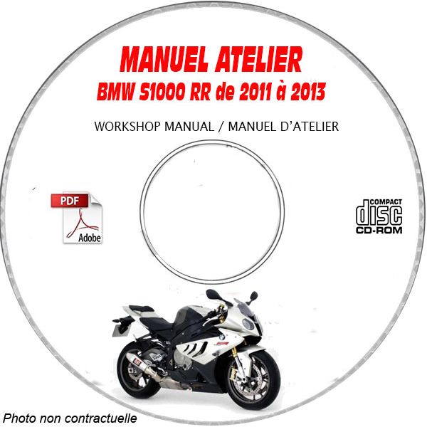 S1000 RR 11-13 Manuel Atelier CDROM BMW