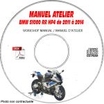 S1000 RR HP4 11-13 Manuel Atelier CDROM BMW