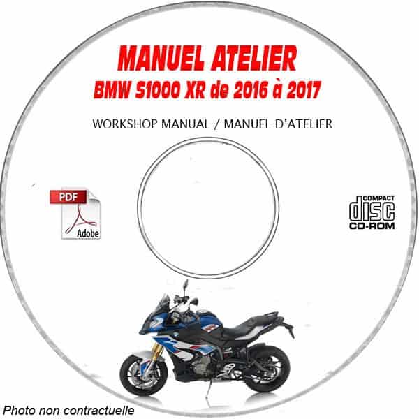 S1000 XR 16-17 Manuel Atelier CDROM BMW