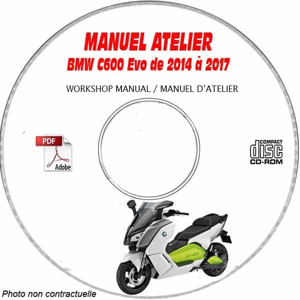 C600 evo 14-17Manuel Atelier CDROM BMW