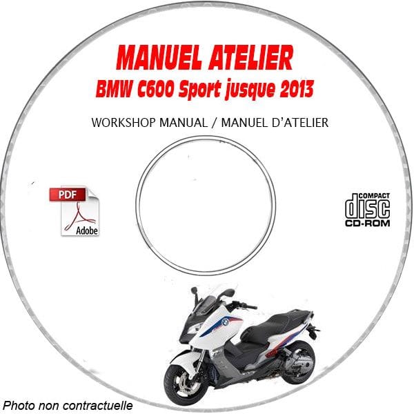 C 650 Sport -13 Manuel Atelier CDROM BMW