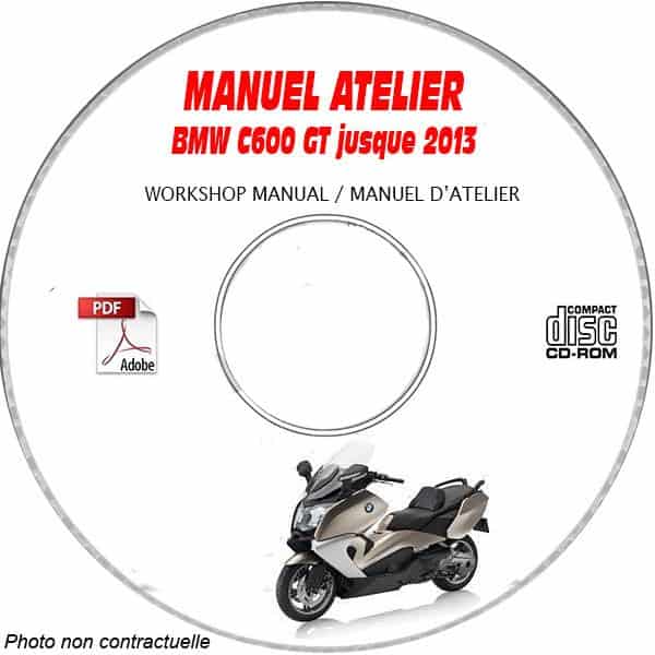 C 650 GT -13 Manuel Atelier CDROM BMW