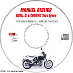 S1 LIGHTNING 1996 Manuel Atelier CDROM BUELL Anglais