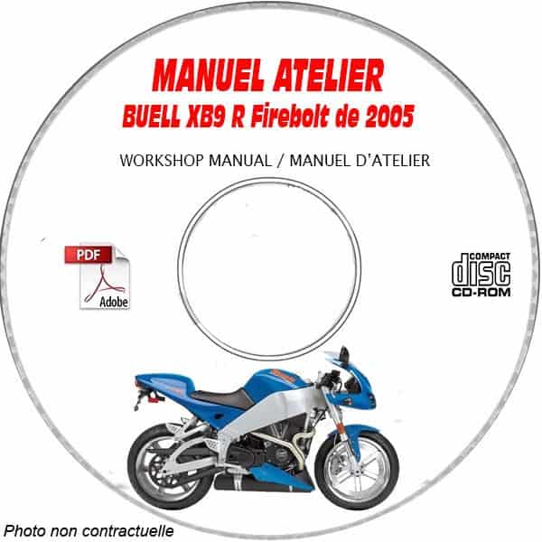 XB9R FIREBOLT -03 Manuel Atelier CDROM BUELL Anglais