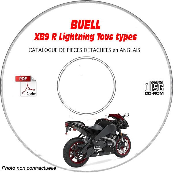 XB9R FIREBOLT - Catalogue Pieces CDROM BUELL Anglais