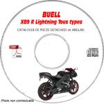 XB9R FIREBOLT - Catalogue Pieces CDROM BUELL Anglais