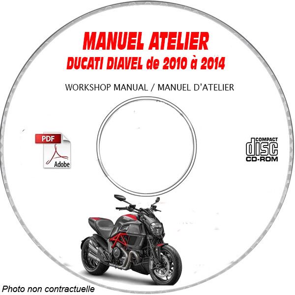 DIAVEL 10-11 Manuel Atelier CDROM DUCATI