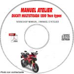 MULTISTRADA 1200 ABS Manuel Atelier CDROM DUCATI