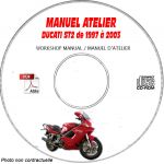 ST2 97-03  Manuel Atelier CDROM DUCATI Anglais