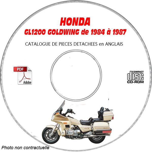 GL1200 GOLDWING Catalogue Pièces CDROM HONDA FR