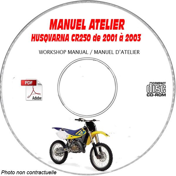 CR 250 01-03  Manuel Atelier CDROM HUSQVARNA