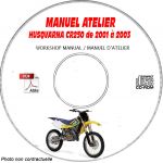 CR 250 01-03  Manuel Atelier CDROM HUSQVARNA