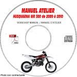 WR 300 09-10  Manuel Atelier CDROM HUSQVARNA