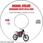 WR-CR 125 2008 Manuel Atelier CDROM HONDA FR