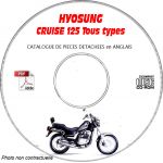 125 Cruise Catalogue Pieces CDROM HYOSUNG Anglais