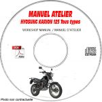 KARION 125 -02  Manuel Atelier CDROM HYOSUNG Anglais