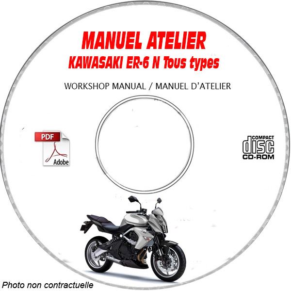 ER-6N Manuel Atelier CDROM KAWASAKI  FR