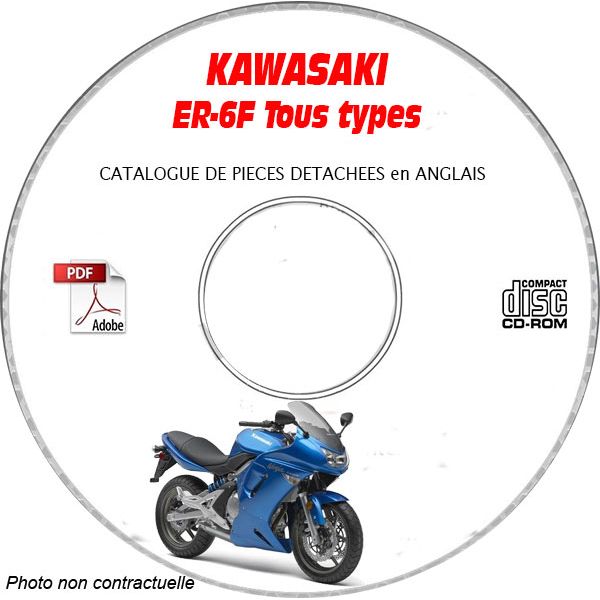 ER-6F 2006 Catalogue Pièces CDROM KAWASAKI Anglais