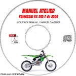 KX 250F 06 Manuel Atelier CDROM KAWASAKI  FR