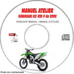 KX 450F 08 Manuel Atelier CDROM KAWASAKI FR